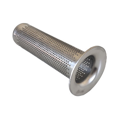 Balcony Perforated Mesh Panels , Perforated Wire Mesh Punching  Round Hole