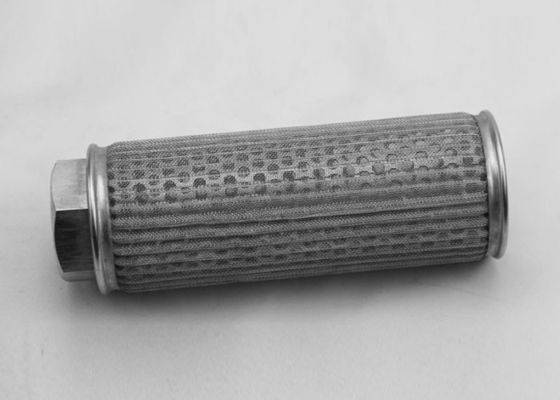 Pleated Stainless Steel Wire Mesh Hydraulic Oil Filter Element Strainer