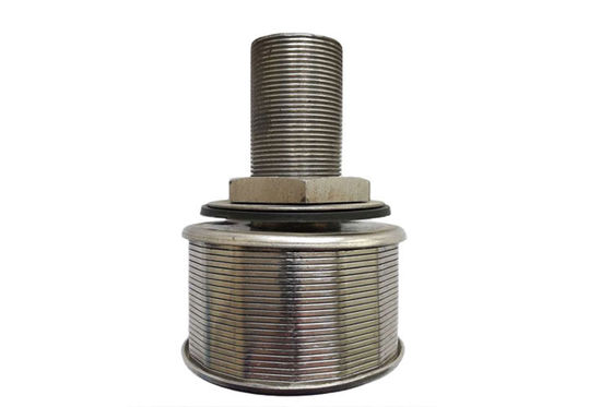 Stainless Steel Sand Filter Wedge Wire Nozzle Screen For Tap Water Resin