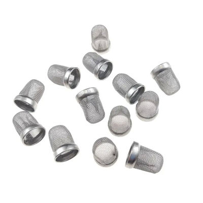 Bowl Type 316 12.5mm Stainless Steel Filter Mesh Smoking Pipe Screen Filtration