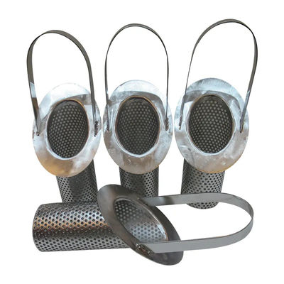 Ss304 316 Stainless Steel Water Strainer Mesh Filter Basket Customized