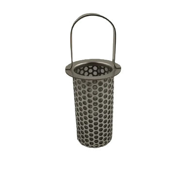 Ss304 316 Stainless Steel Water Strainer Mesh Filter Basket Customized