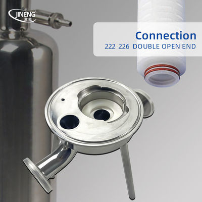 Stainless Steel 30 Inch Cartridge Filter Housing Polished