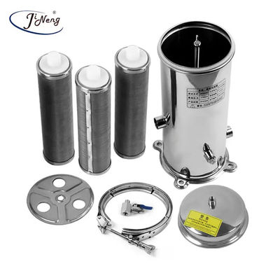 40 Inch Stainless Steel Multi Cartridge Filter Housing Polished Filtration Application