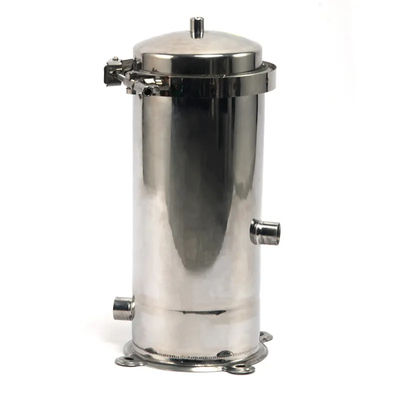 40 Inch Stainless Steel Multi Cartridge Filter Housing Polished Filtration Application