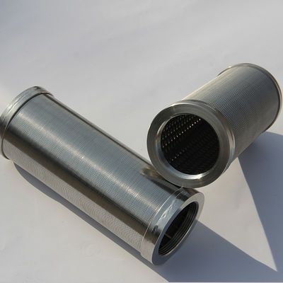 Sus316 Mesh Pleated Filter Cartridges , Pleated Metal Mesh Filter 3-200um