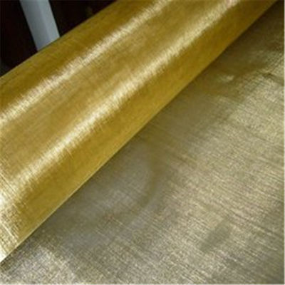 Stainless Steel Metal Wire Mesh Copper Knitted  2-200um Filtration Precision