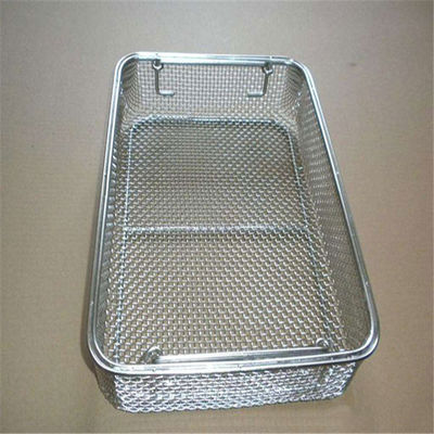 Anti - rust Anti - corrosion  Customized Shape For Daily Mess Storage Wire Mesh Basket
