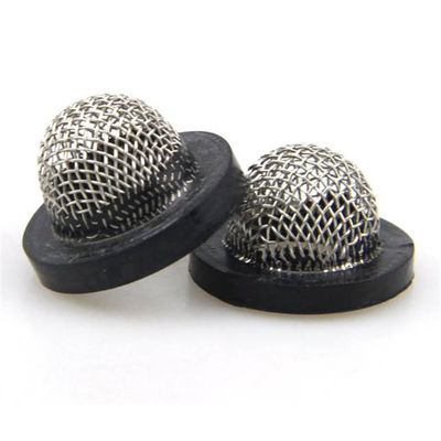 SS316L 0.5mm Mesh Washer Filters With Rubber Edge Hose