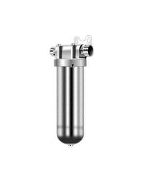 Microns SS304 Cartridge Filter Housing 8000 L/H Water Flow Industries Use