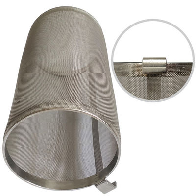 350mmx350mm Beer Brewing Filter , Grain Basket For Brewing 0.1-2.03 Mm Sample