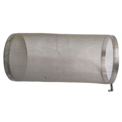 SS304 Home Beer Brewing Basket Filter Tube Anti Corrosion Food Grade