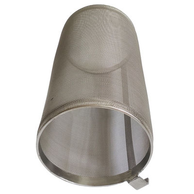 SS304 Home Beer Brewing Basket Filter Tube Anti Corrosion Food Grade