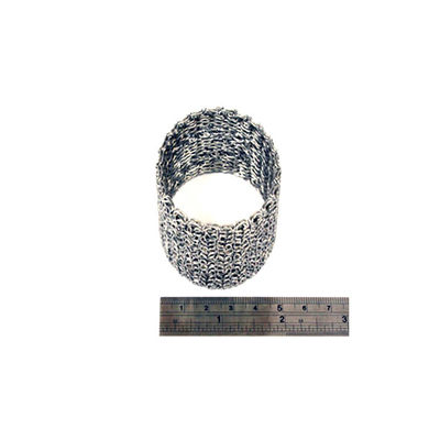 Compressed Knitted Wire Mesh Filter Cartridge SS 304  Plain Weave 0.02-2mm Dia