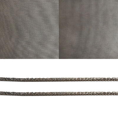 Perforated Metal Sintered Wire Mesh 5cm-100cm Width Good Permeability