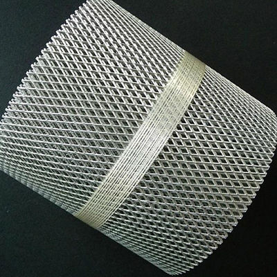 Diamond Hole  Expanded Aluminium Mesh  , Square Expanded Metal Anodise Surface