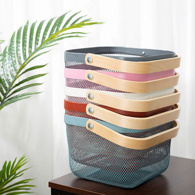Snacks Food Storage 18*25*26cm Wire Mesh Basket