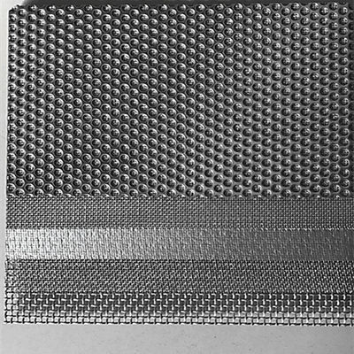 Hot Dipped Galvanized / 2.5mm Wire Diameter / 1500mm Mesh Count Metal Mesh Filter