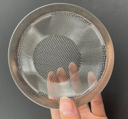 Custom Size 30mm Diameter 80um Wire Mesh Disc Impurity Removal Cap