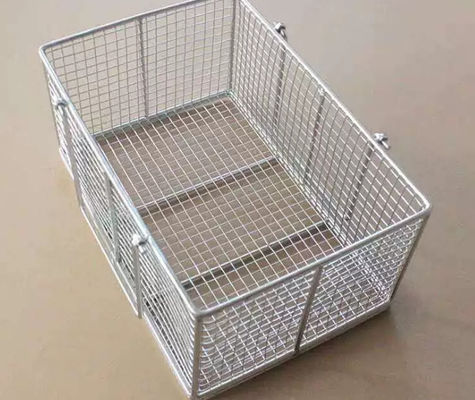Fried Chip Basket 304 Stainless Steel French Bread Fry Basket Food Presentation Snack Basket