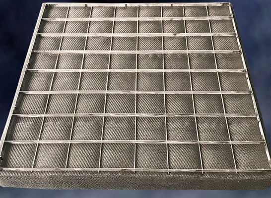 304/316 Ss Wire Knitmesh Demister Defoamer Tower Interior
